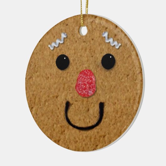 Lebkuchen Keramik Ornament (Links)