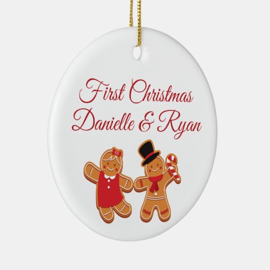 Lebkuchen Keramik Ornament (Rechts)