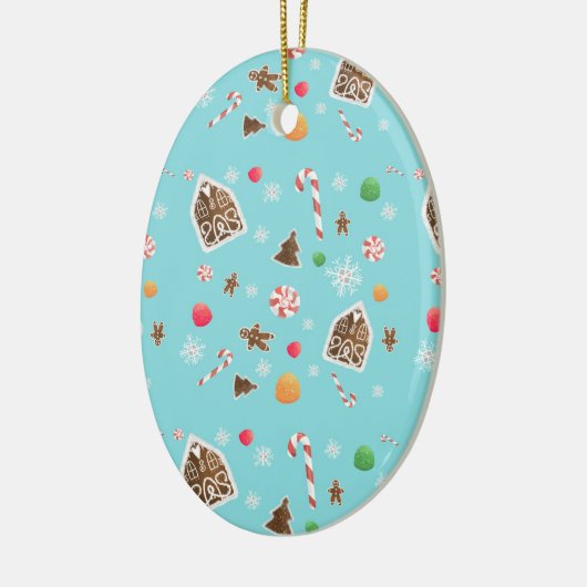 Lebkuchen Keramik Ornament (Links)