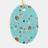 Lebkuchen Keramik Ornament (Hinten)
