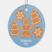 Lebkuchen Keramik Ornament (Links)