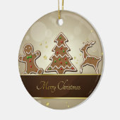 Lebkuchen Keramikornament (Links)