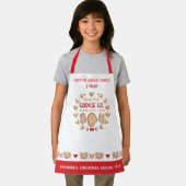 Lebkuchen Kids'Cookie Backen Weihnachten Schürze (Insitu)
