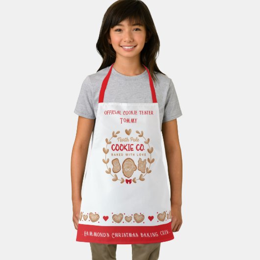 Lebkuchen Kids'Cookie Backen Weihnachten Schürze (Insitu)