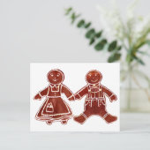 Lebkuchen Kinder 3 Das MUSEUM Zazzle Geschenke Postkarte (Stehend Vorderseite)