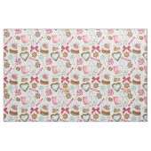 Lebkuchen-Küchen-Plätzchen-Süßigkeits-Gewebe Stoff (Fat Quarter (45,7 x 55,9 cm))