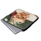 Lebkuchen Laptopschutzhülle (Vorne Knopf)