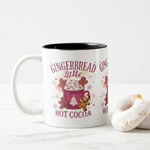 Lebkuchen-Latte-Heiße-Schokolade-Weihnachten Babyd Zweifarbige Tasse
