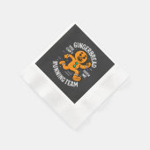 Lebkuchen-Laufteam Serviette (Ecke)