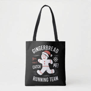Lebkuchen-Laufteam Weihnachtshumor Tasche