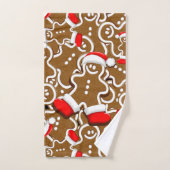 Lebkuchen, Lebensmittel, Backwaren, Backwaren, Geb Badhandtuch Set (Handtuch)