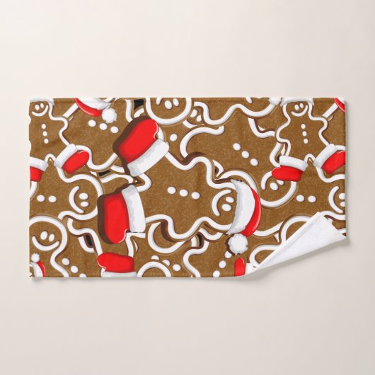 Lebkuchen, Lebensmittel, Backwaren, Backwaren, Geb Badhandtuch Set (Handtuch)