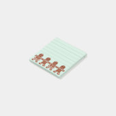 Lebkuchen Mädchen Jungen Post It Notizen (angewinkelt)