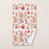 Lebkuchen Mann Backkost Rustikaler Urlaub Badhandtuch Set (Handtuch)