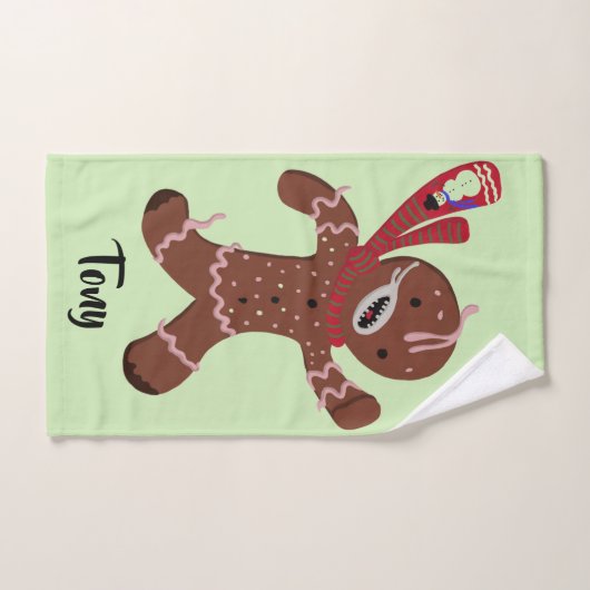 Lebkuchen-Mann-Betrieb Handtuch (Handtuch)