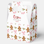 Lebkuchen Mann & Candy Stock Geschenkschachtel (Geöffnet)