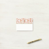 Lebkuchen Mann gebackene Kekse Rustikale Whimsical Post-it Klebezettel (Auf Schreibtisch)