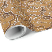 Lebkuchen-Mann Geschenkpapier (Rolleneckpunkt)