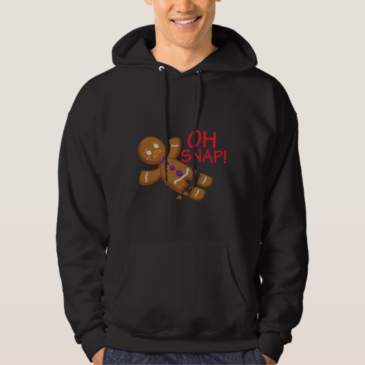 Lebkuchen-Mann Hoodie (Vorderseite)