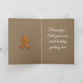 Lebkuchen-Mann-Kekse Hübsche Weihnachten (Innenseite)