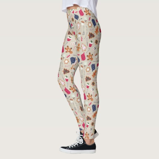 Lebkuchen-Mann Leggings (Links)