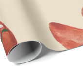 Lebkuchen-Mann-Packpapier Geschenkpapier (Rolleneckpunkt)