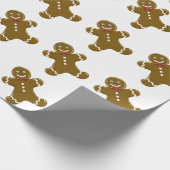 Lebkuchen-Mann-Packpapier Geschenkpapier (Ecke)