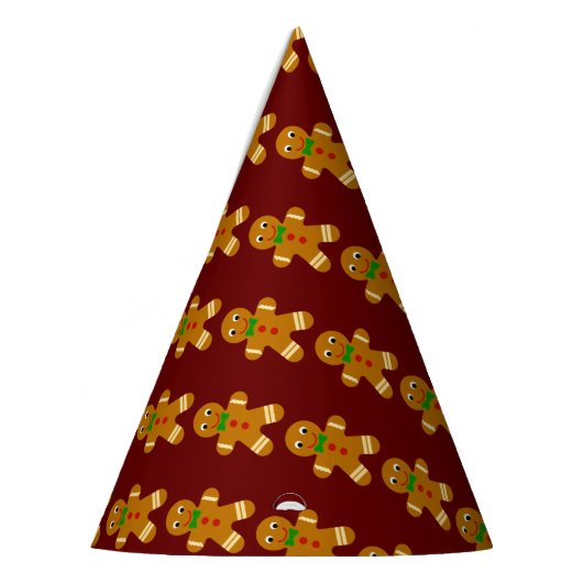 Lebkuchen-Mann Partyhütchen (Links)