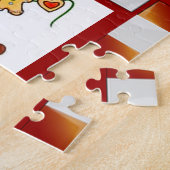 Lebkuchen-Mann-Puzzle Puzzle (Seite)