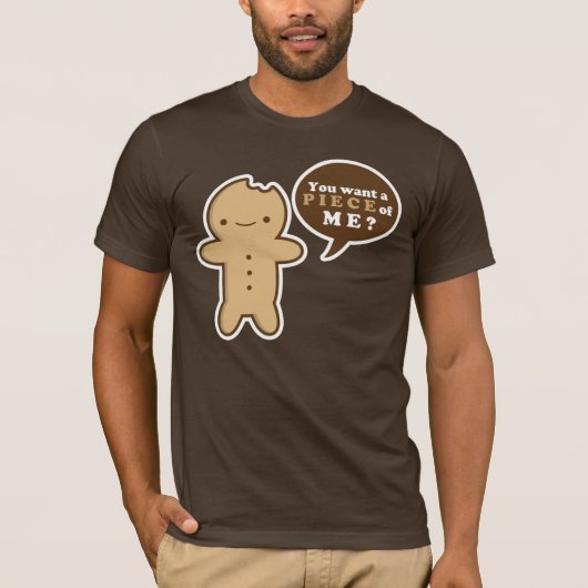 Lebkuchen-Mann-T-Shirt T-Shirt (Vorderseite)