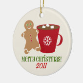 Lebkuchen-Mann-u. heiße Keramik Ornament (Links)