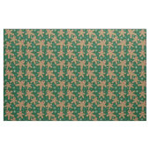 Lebkuchen Mann Weihnachtsmuster Stoff (Fat Quarter (45,7 x 55,9 cm))