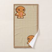 Lebkuchen Männer Badetuch Set (Handtuch)