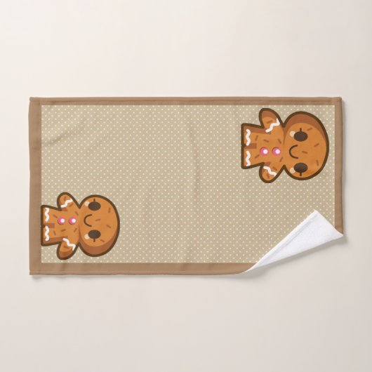 Lebkuchen Männer Badetuch Set (Handtuch)