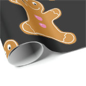 Lebkuchen-Männer Geschenkpapier (Rolleneckpunkt)
