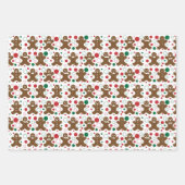Lebkuchen Männer - Geschenkpapier Set (Vorderseite 2)