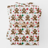 Lebkuchen Männer - Geschenkpapier Set (Beispiel)