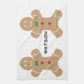Lebkuchen Männer mit Namen Handtuch (Vertikal)