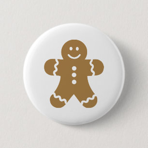Lebkuchen Mannweihnachten Button