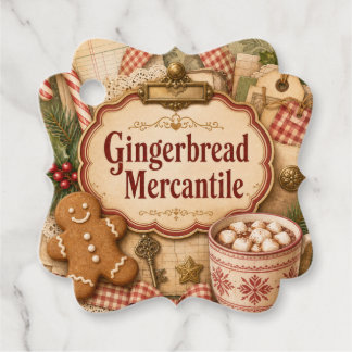 Lebkuchen-Markt Geschenkanhänger