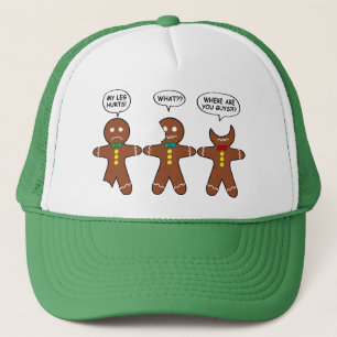 Lebkuchen Mein Leg Hurts Niedlich Truckerkappe