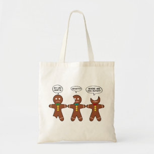 Lebkuchen Mein Leg Hurts Spaß Tragetasche