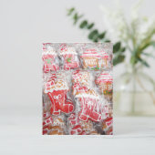 Lebkuchen mit Zuckerglühen zu Weihnachten (Stehend Vorderseite)