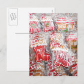 Lebkuchen mit Zuckerglühen zu Weihnachten (Vorne/Hinten)