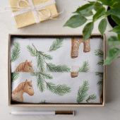 Lebkuchen-Muster Seidenpapier (Geschenk)