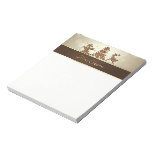 Lebkuchen Notizblock (Rotiert)