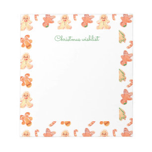 Lebkuchen Notizblock