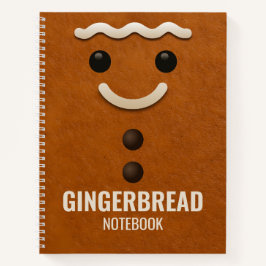 Lebkuchen-Notizbuch – College-liniertes Papier Notizblock