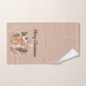 Lebkuchen oben mit einer Kirsche Handtuch (Handtuch)
