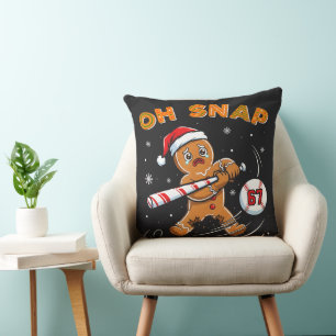 Lebkuchen Oh Snap 67 Baseball Kissen